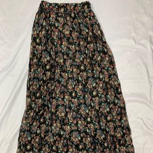💐 vintage floral maxi skirt 💐